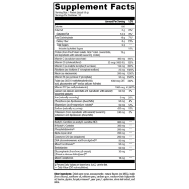 BrainSustain Creamy Chocolate 10 Servings